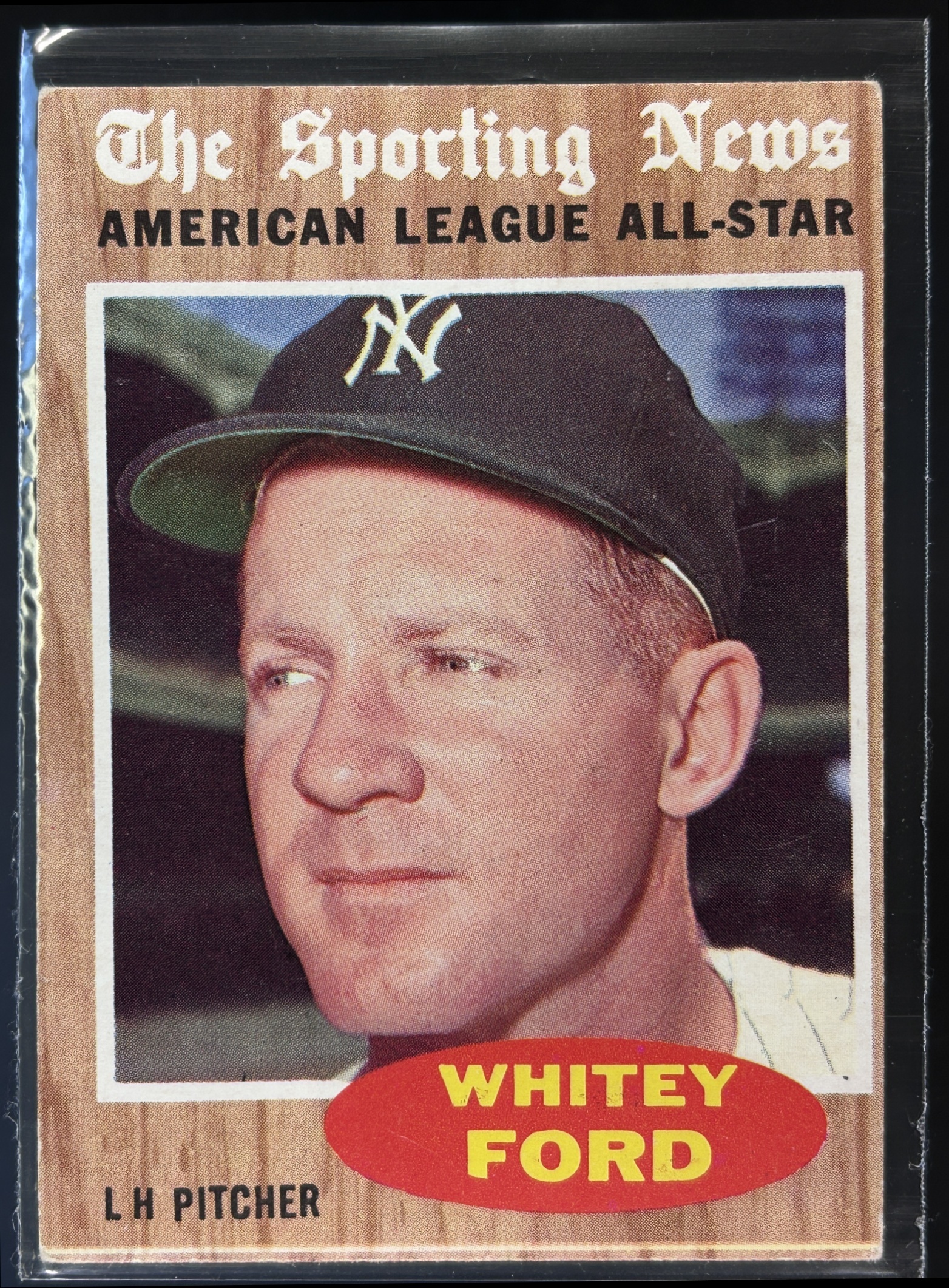 Card image for 1962 TOPPS WHITEY FORD #475 ALL-STAR NEW YORK YANKEES