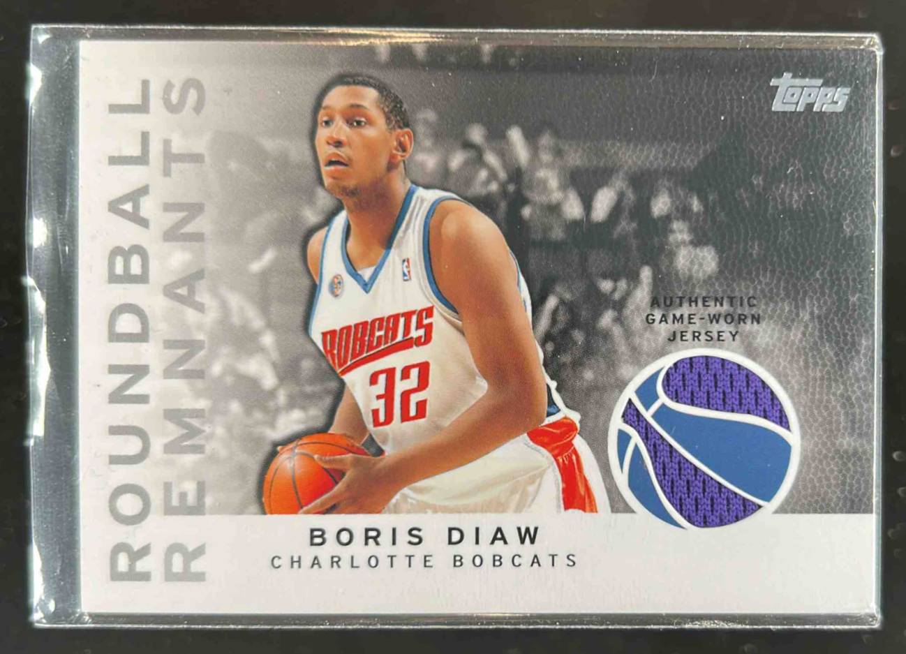 Card image for 2009-10 TOPPS BORIS DIAW ROUNDBALL REMNANTS #RR-BDI