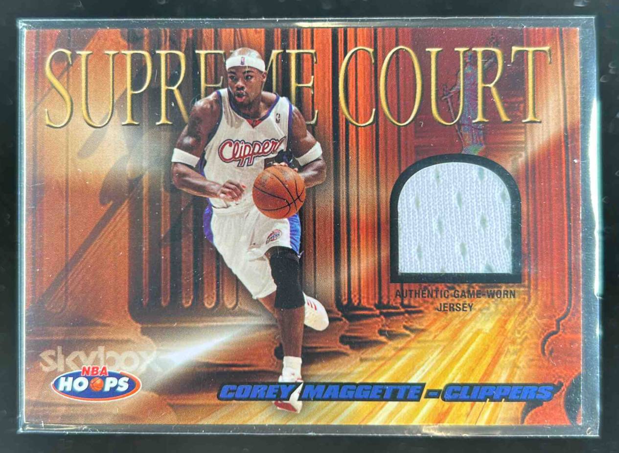 Card image for 2004-05 HOOPS COREY MAGGETTE SUPREME COURT JERSEYS #SC/CM LOS ANGELES CLIPPERS
