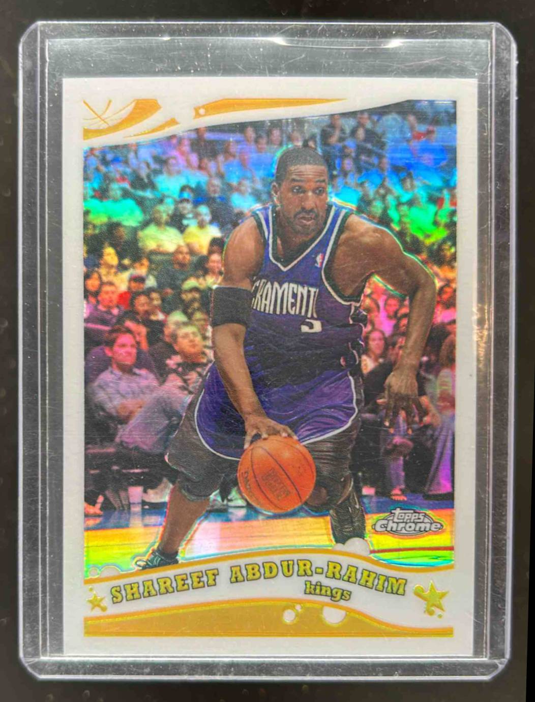 Card image for 2005-06 TOPPS CHROME SHAREEF ABDUR-RAHIM #149 REFRACTOR 741/999 SACRAMENTO KINGS