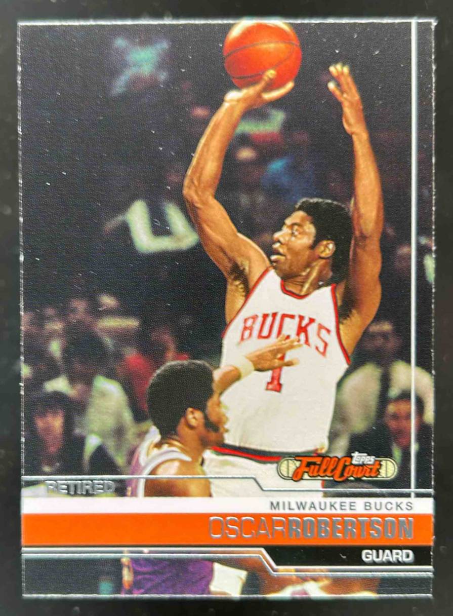Card image for 2006-07 TOPPS FULL COURT OSCAR ROBERTSON #91 MILWAUKEE BUCKS