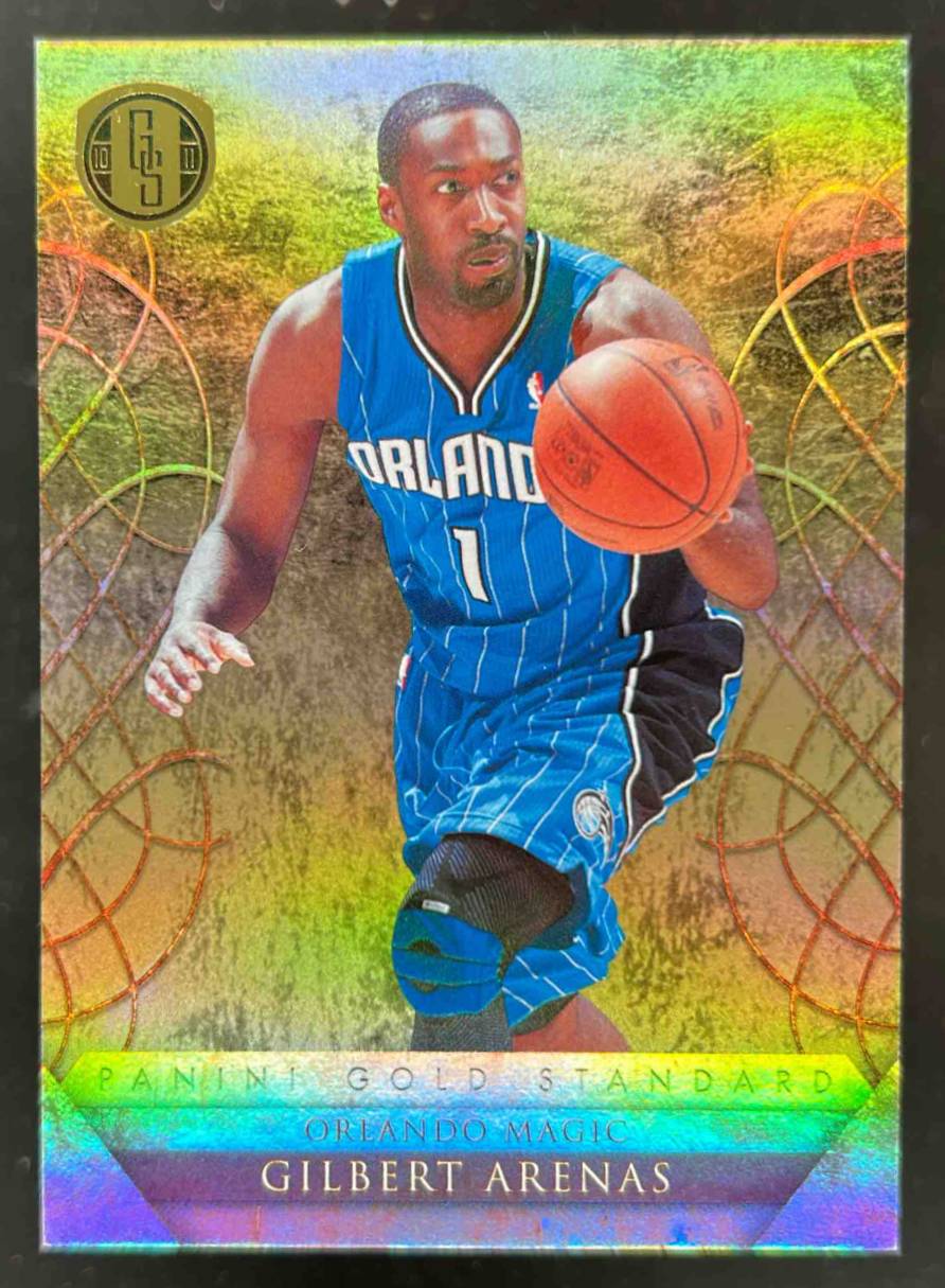 Card image for 2010-11 PANINI GOLD STANDARD GILBERT ARENAS /299 #114 ORLANDO MAGIC