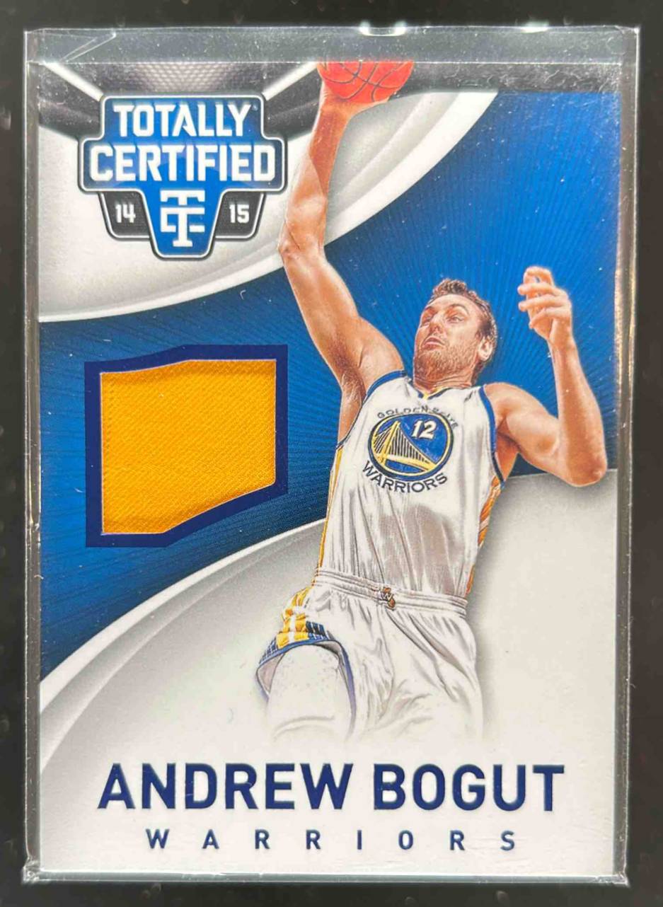 Card image for 2014-15 Panini Totally Certified Andrew Bogut Jerseys Blue 82 /199 #8