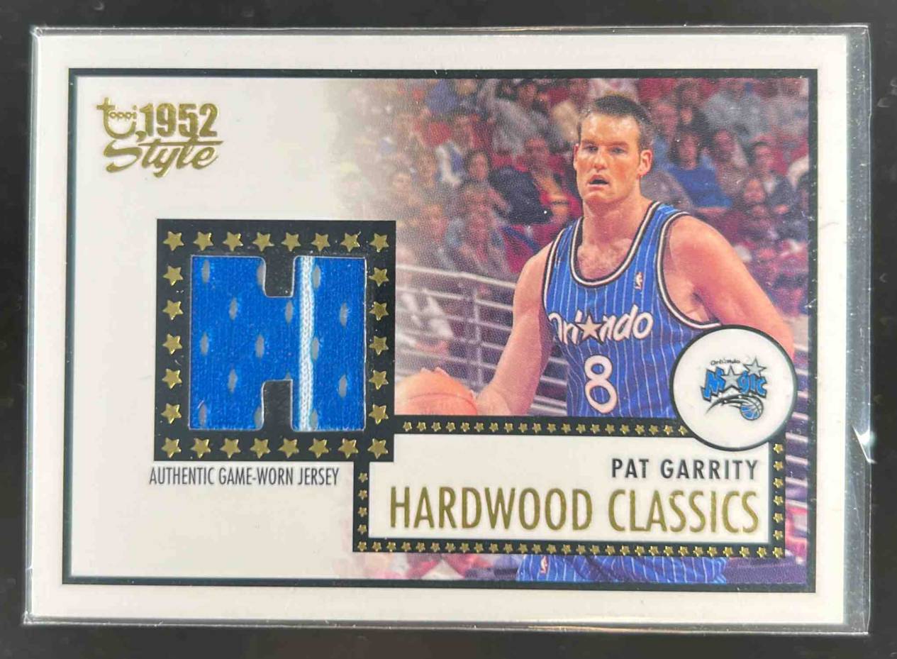 Card image for 2005-06 TOPPS 1952 STYLE PAT GARRITY HARDWOOD CLASSICS #HCR-PG ORLANDO MAGIC