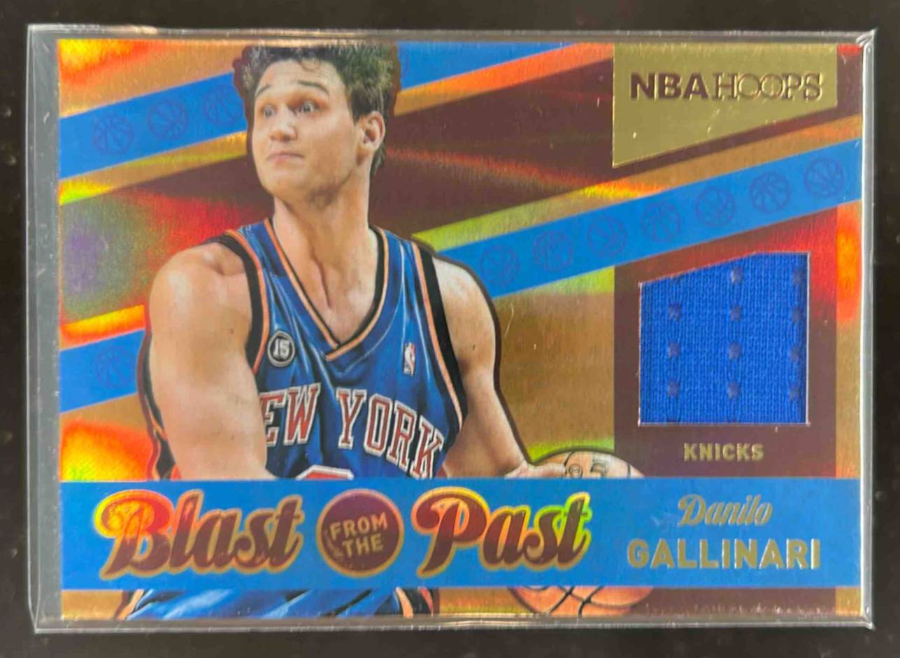Card image for 2014-15 PANINI HOOPS DANILO GALLINARI BLAST FROM THE PAST #29 NEW YORK KNICKS
