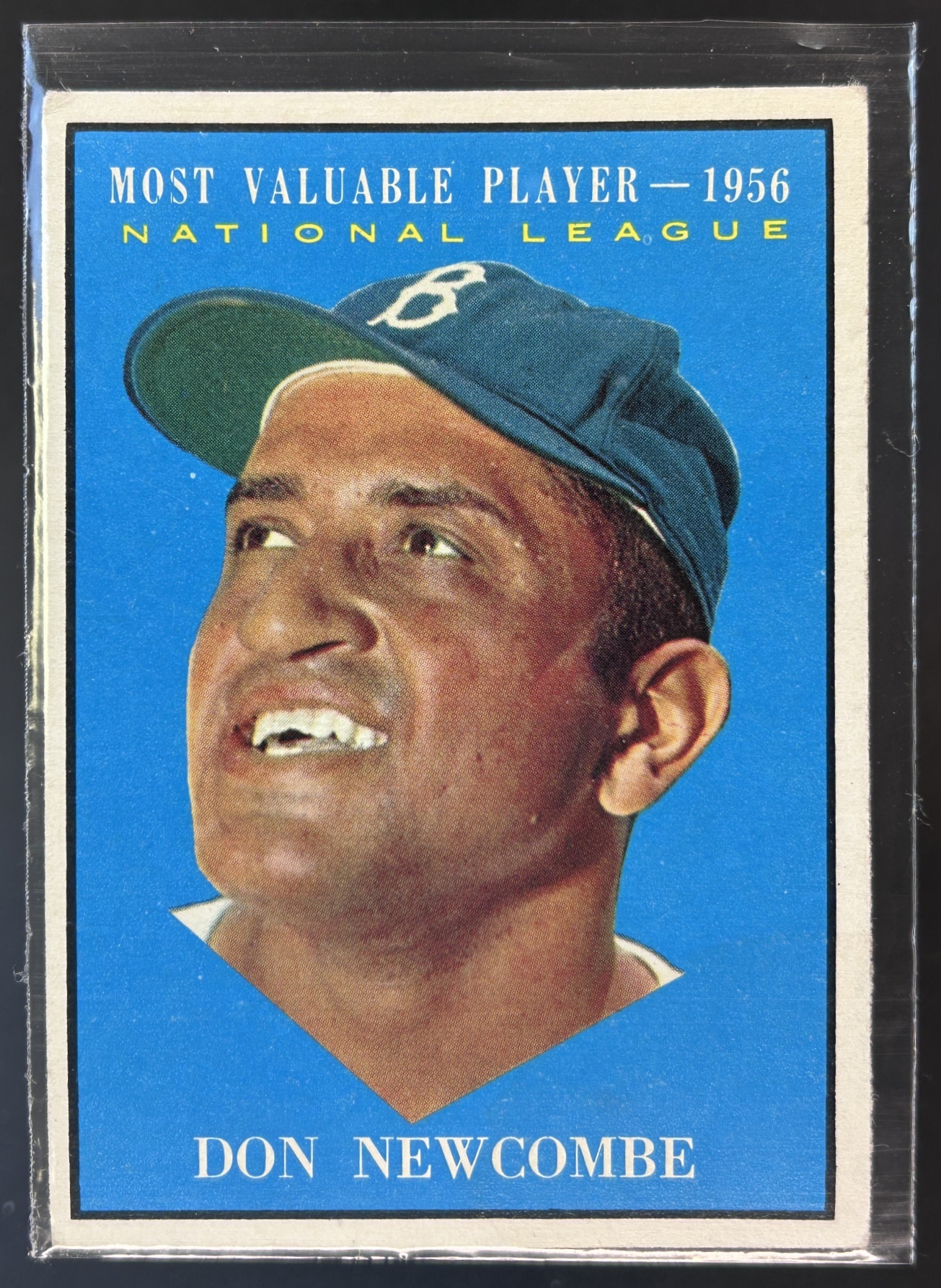 Card image for 1961 TOPPS DON NEWCOMBE #483 BROOKLYN DODGERS 1956 MVP