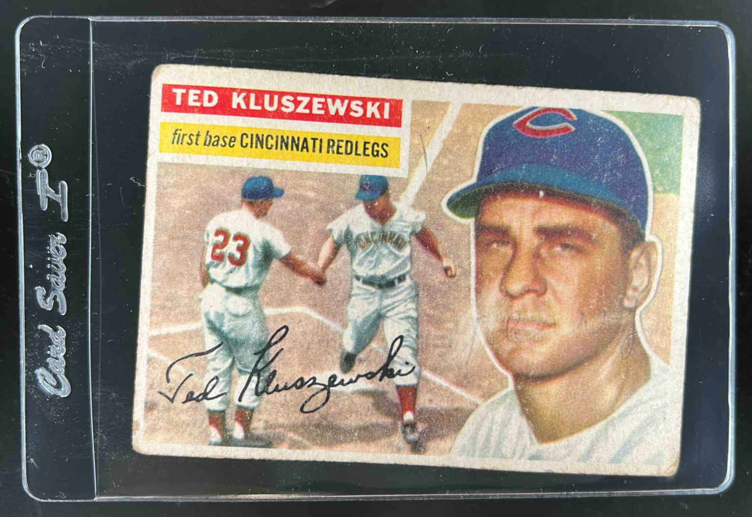 Card image for 1956 TOPPS TED KLUSZEWSKI #25A