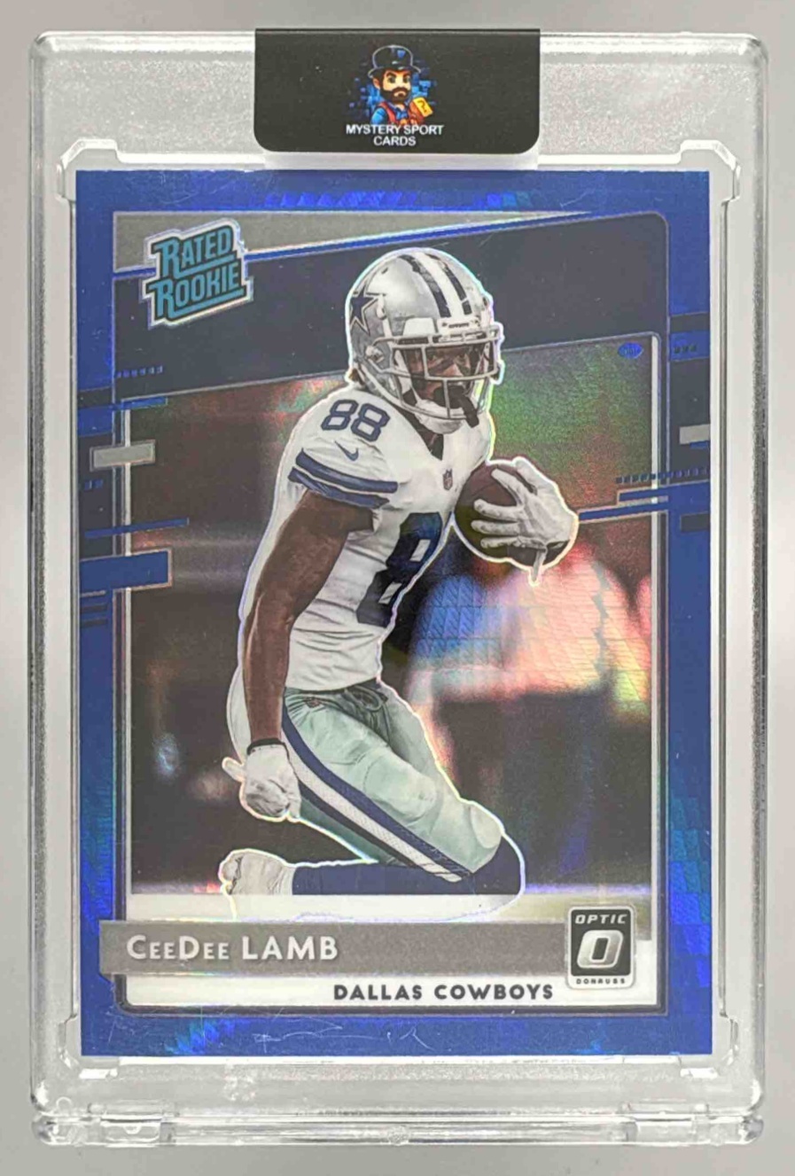 Card image for 2020 Panini Football Donruss Optic CeeDee Lamb #156 RC Dallas Cowboys