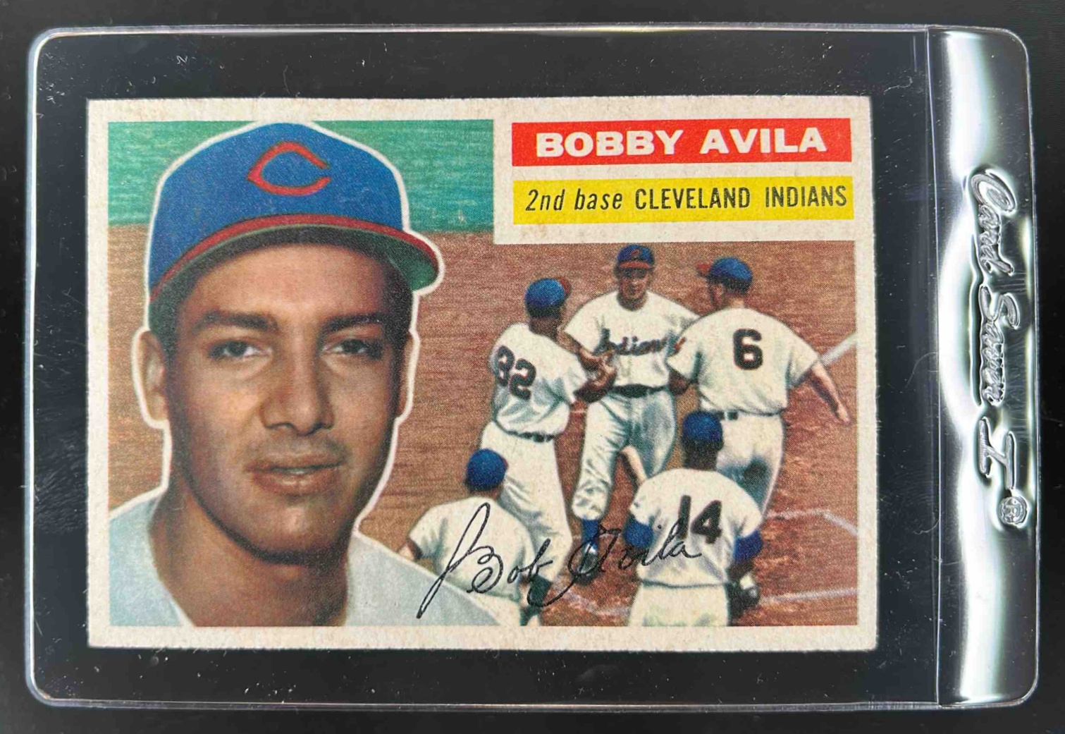 Card image for 1956 TOPPS BOBBY AVILA #132B