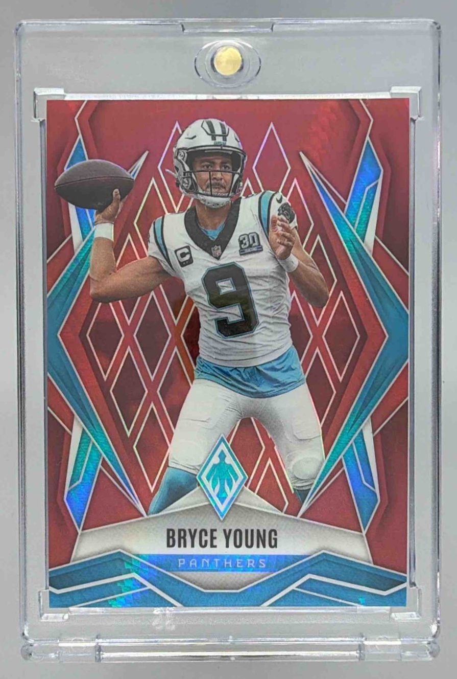 Card image for 2025 Panini Football Phoenix Bryce Young #148 Carolina Panthers