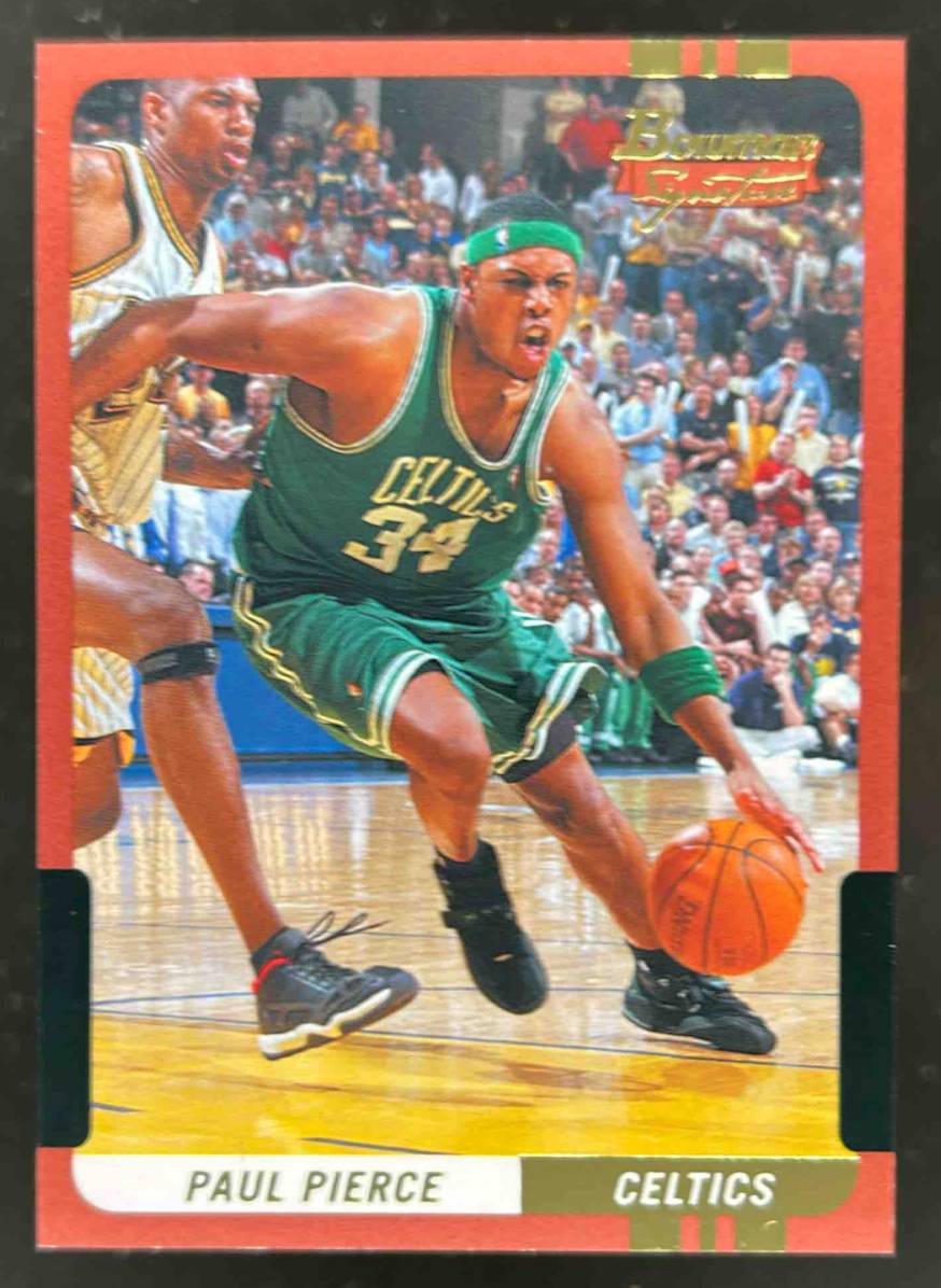 Card image for 2004-05 BOWMAN SIGNATURE PAUL PIERCE 169 /169 #34 BOSTON CELTICS