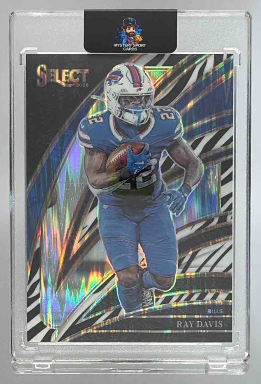 Card image for 2025 Panini Football Select Ray Davis Club Level #284 Buffalo Bills