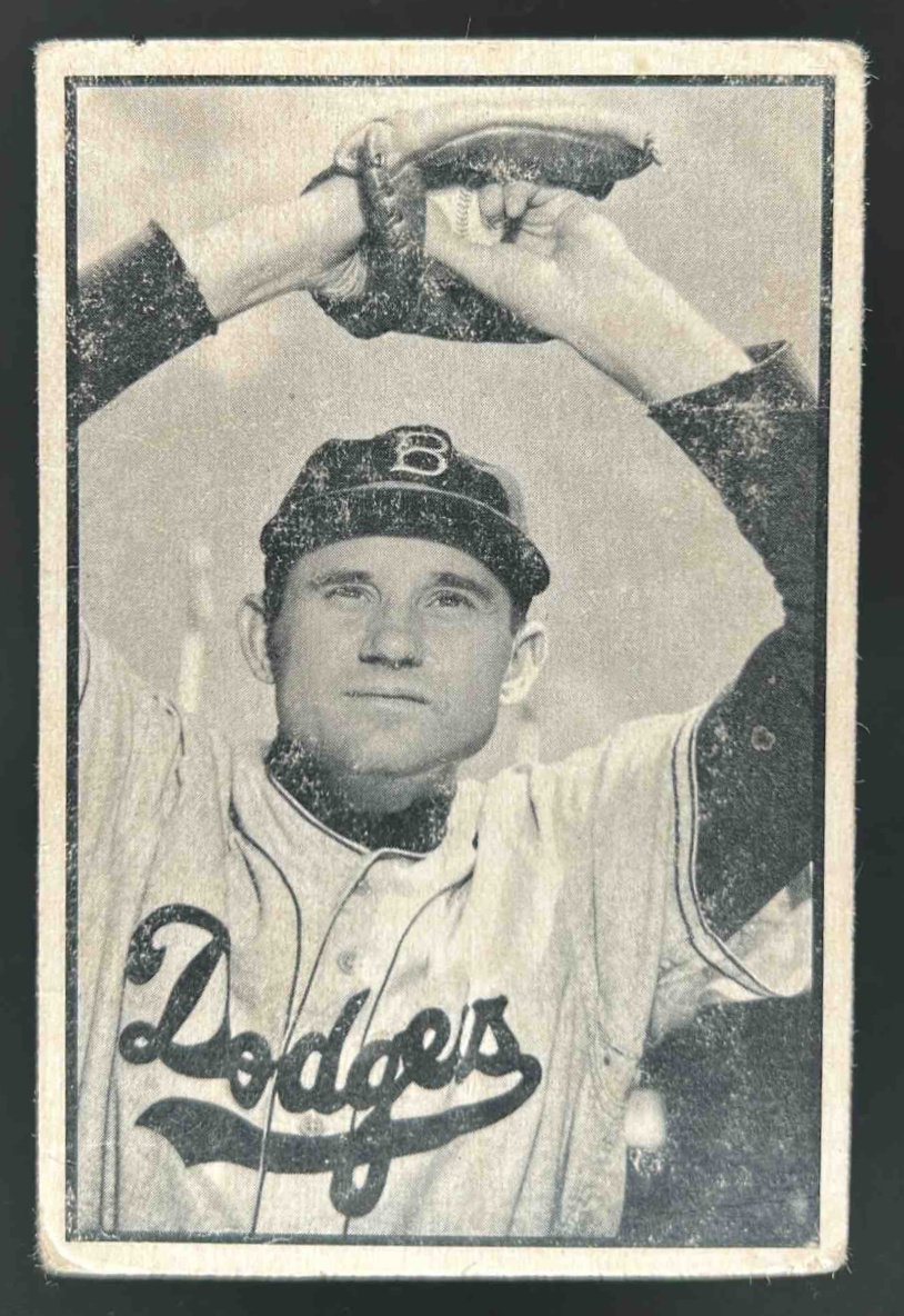 Card image for 1953 BOWMAN BASEBALL BLACK & WHITE PREACHER ROE #26