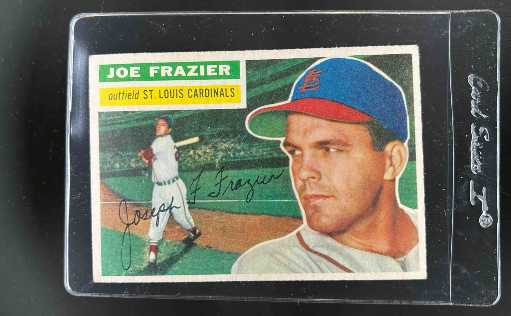 Card image for 1956 TOPPS JOE FRAZIER #141B ST. LOUIS CARDINALS