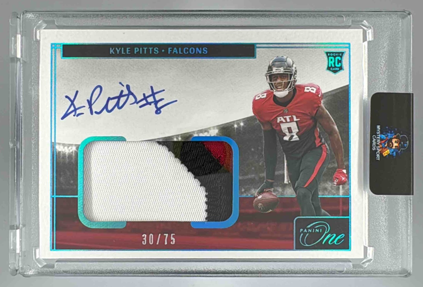 Card image for 2025 Panini Immaculate Collection Kyle Pitts 2021 One Day Auto #1 Falcons