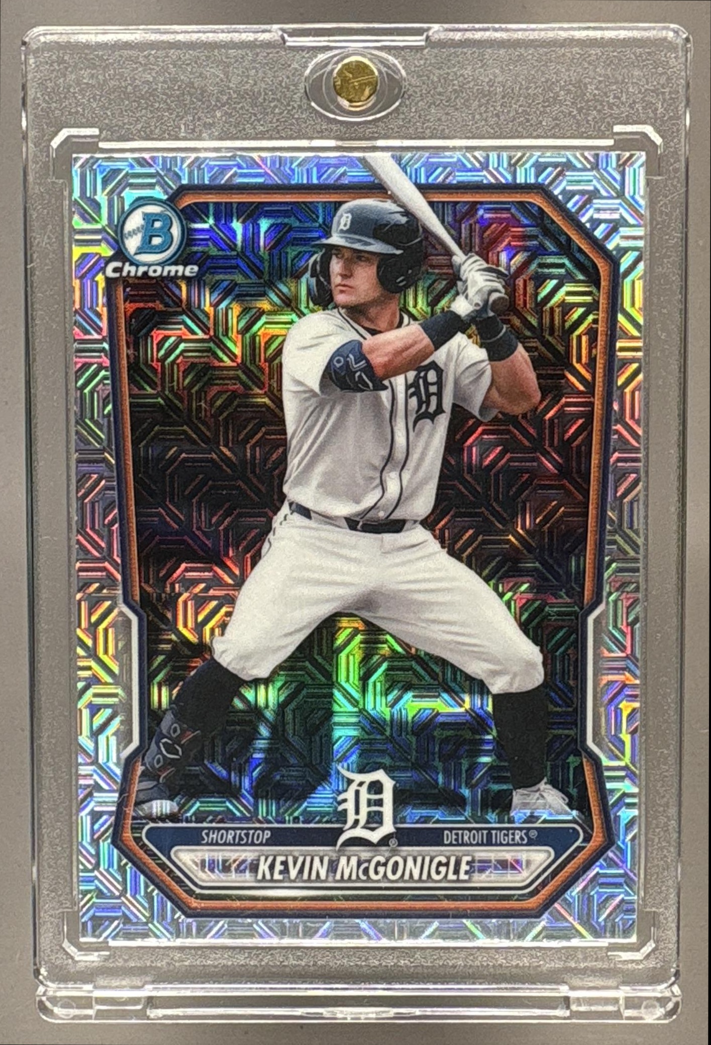2026 BOWMAN MEGA BOX KEVIN MCGONIGLE #BCP-145 CHROME PROSPECTS MOJO REFRACTOR