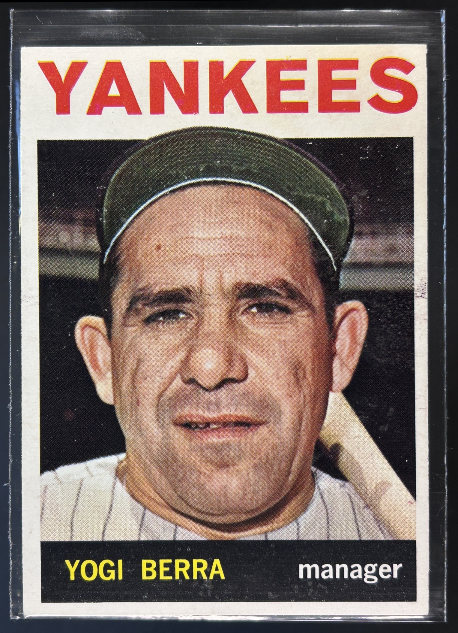 Card image for 1964 TOPPS YOGI BERRA #21 NEW YORK YANKEES