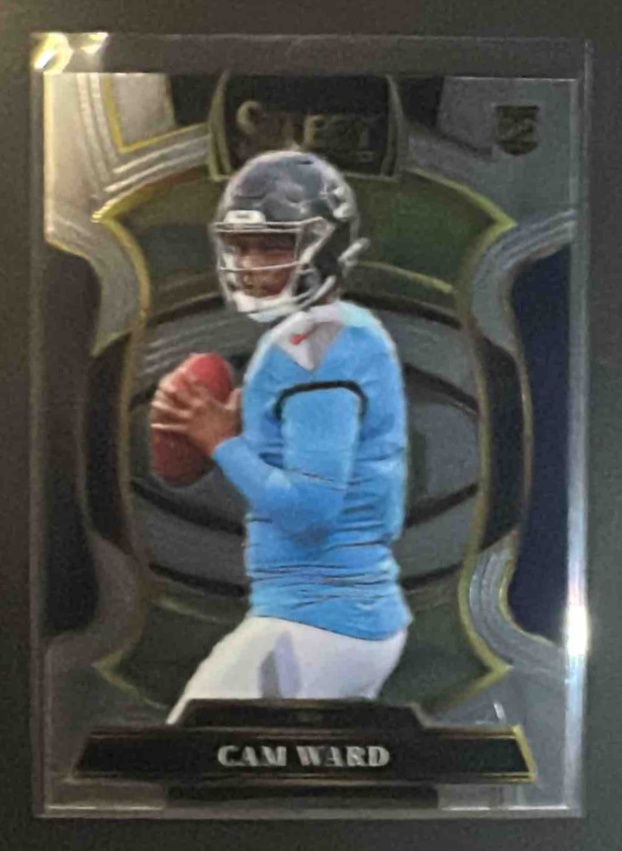 Card image for 2025 Panini Select Cam Ward #26 Concourse RC Titans