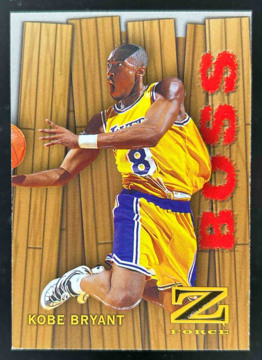 Card image for 1997-98 SKYBOX Z-FORCE KOBE BRYANT BOSS #3 /B LOS ANGELES LAKERS