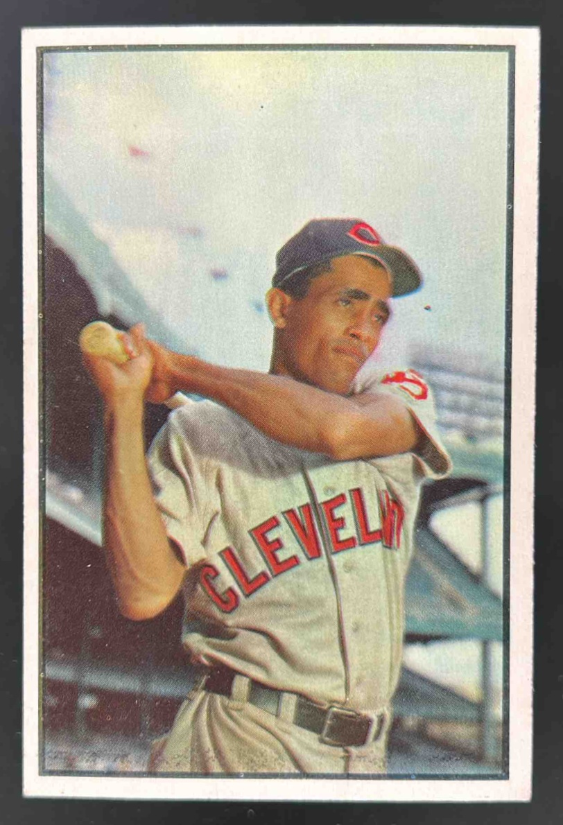 Card image for 1953 BOWMAN BASEBALL COLOR HARRY SIMPSON #86