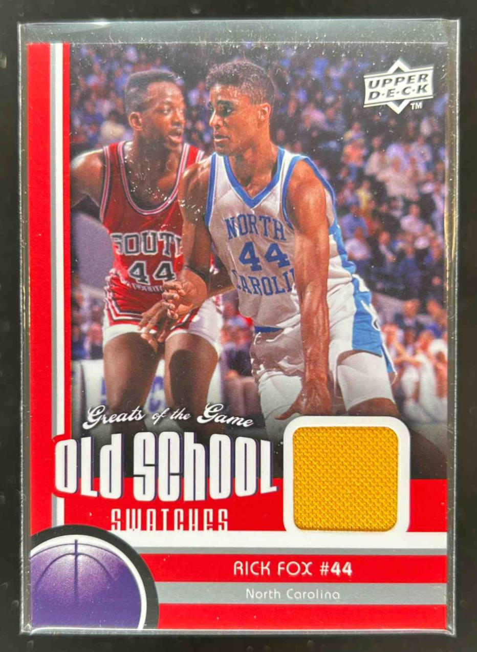 Card image for 2009-10 Upper Deck Greats of the Game Rick Fox Old School Swatches #OS-32