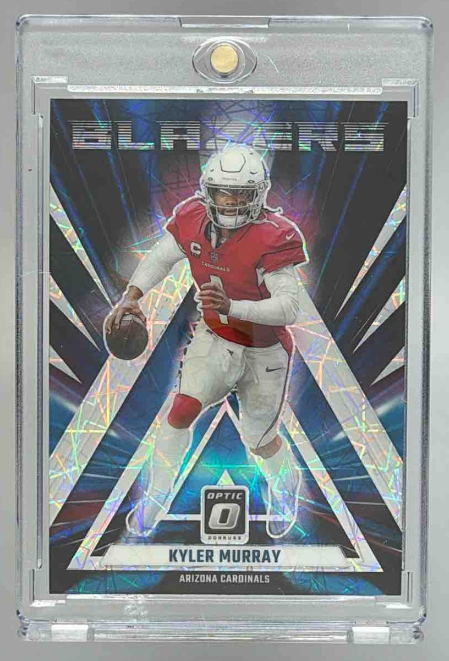 Card image for 2023 Panini Football Donruss Optic Kyler Murray Blazers #5 Arizona Cardinals