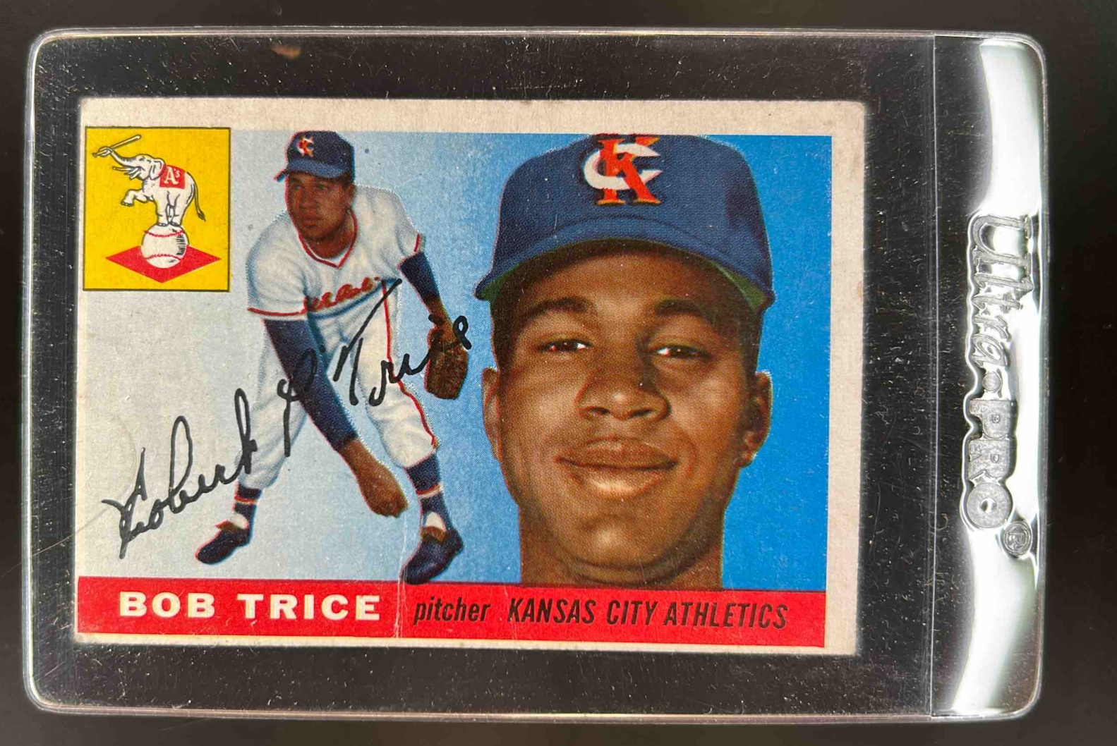 Card image for 1955 TOPPS BOB TRICE #132