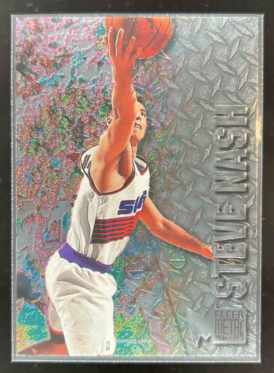 Card image for 1996 SKYBOX METAL STEVE NASH #205 PHOENIX SUNS