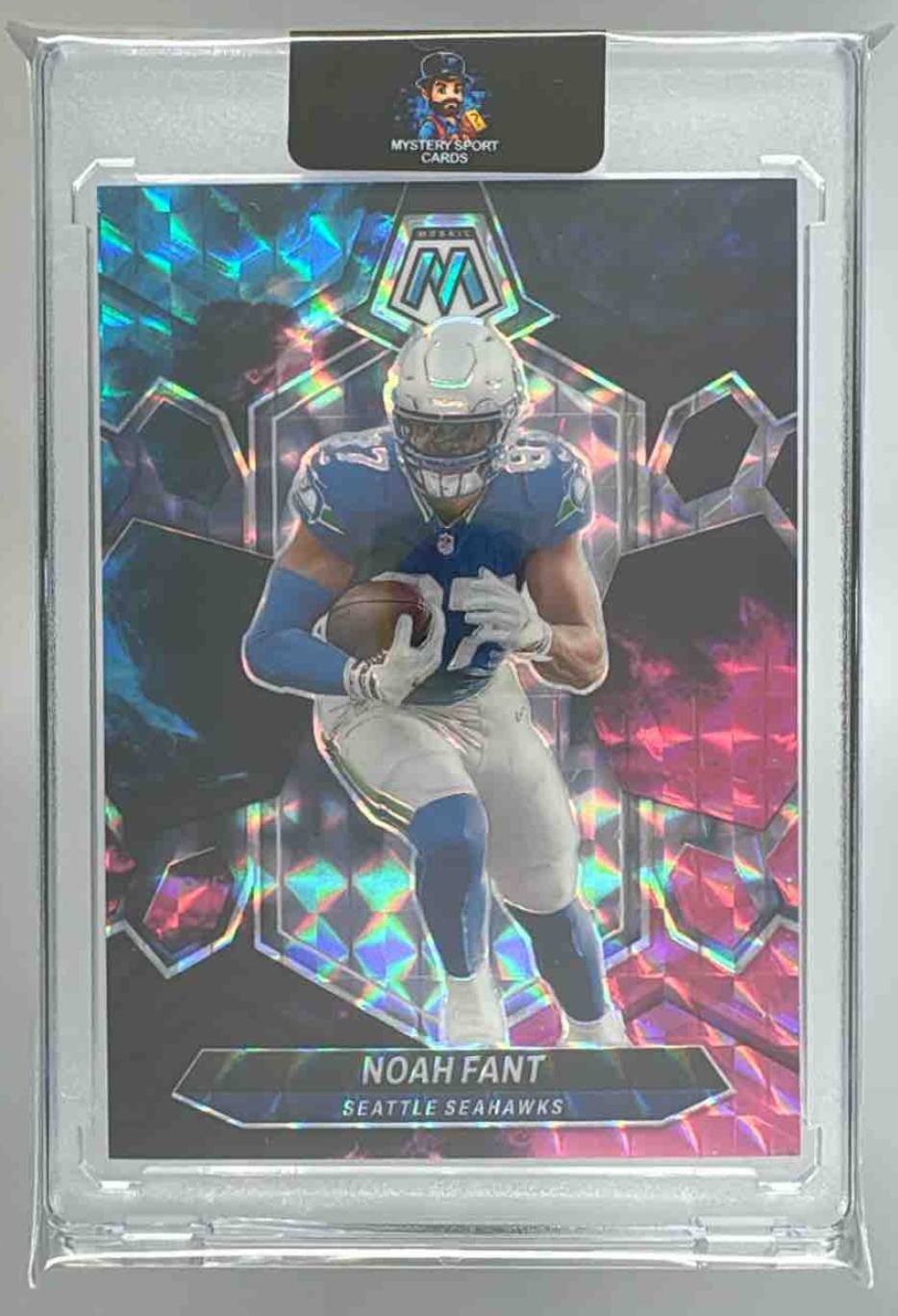 Card image for 2024 Panini Football Mosaic Noah Fant #201 Seattle Seahawks