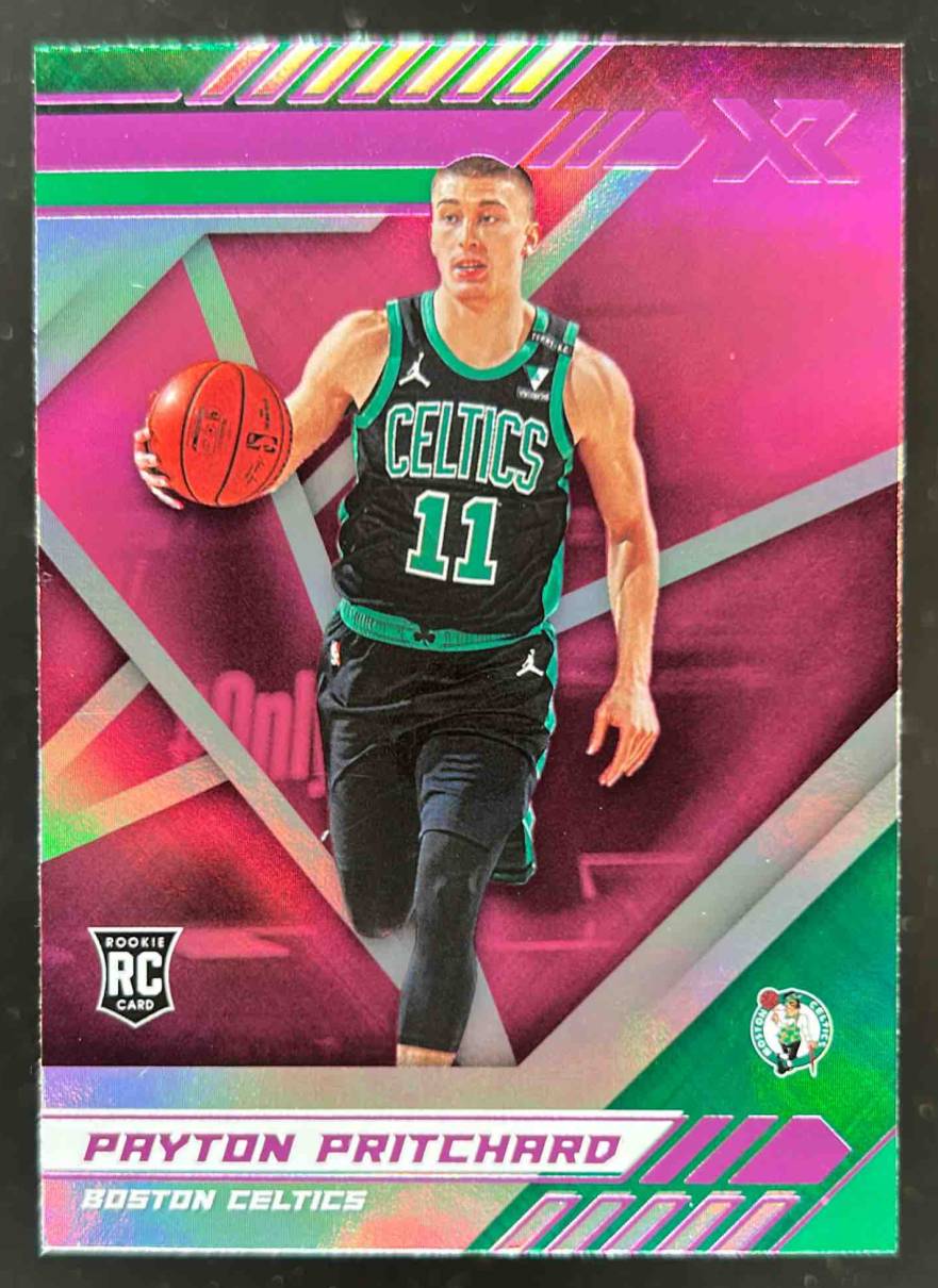 Card image for 2020-21 PANINI CHRONICLES PAYTON PRITCHARD PINK #278 RC ROOKIE BOSTON CELTICS