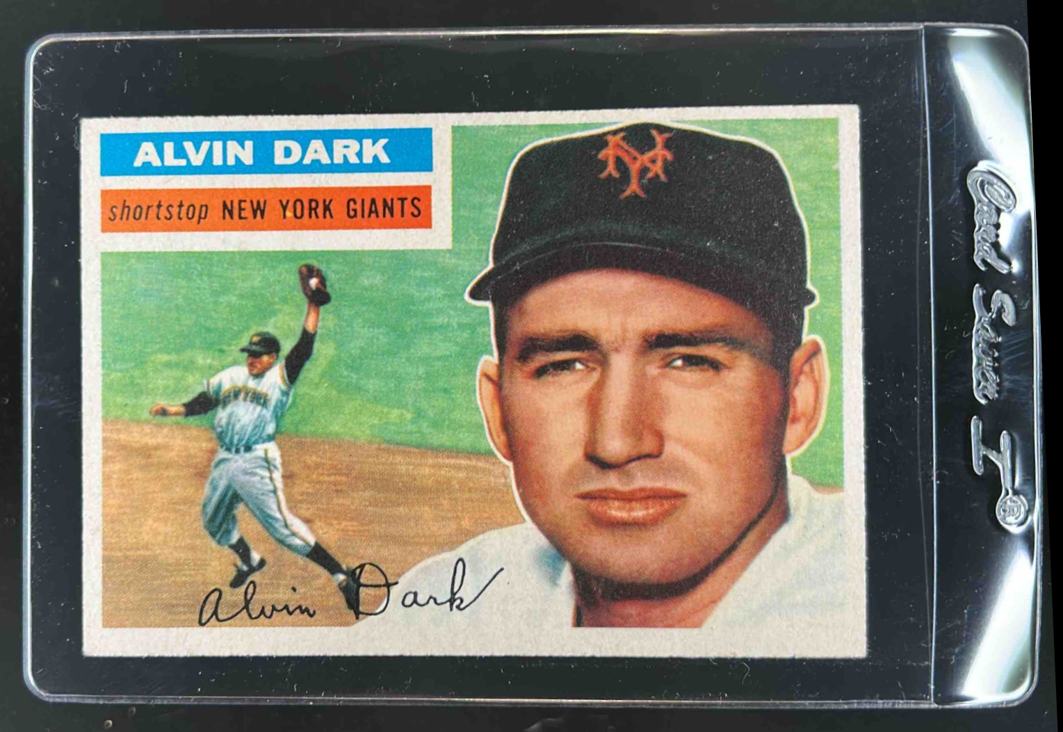 Card image for 1956 TOPPS ALVIN DARK #148B NEW YORK GIANTS