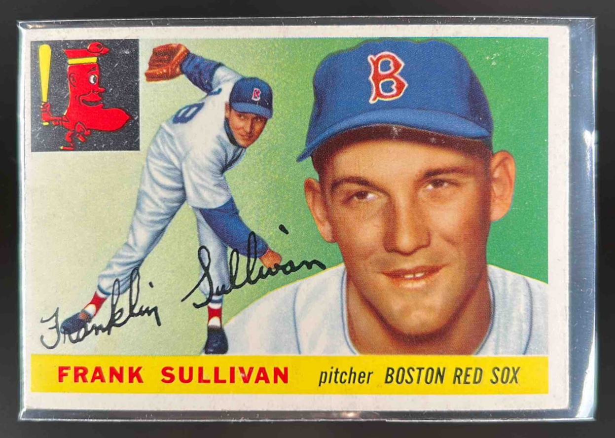 Card image for 1955 TOPPS FRANK SULLIVAN #106 RC ROOKIE BOSTON RED SOX