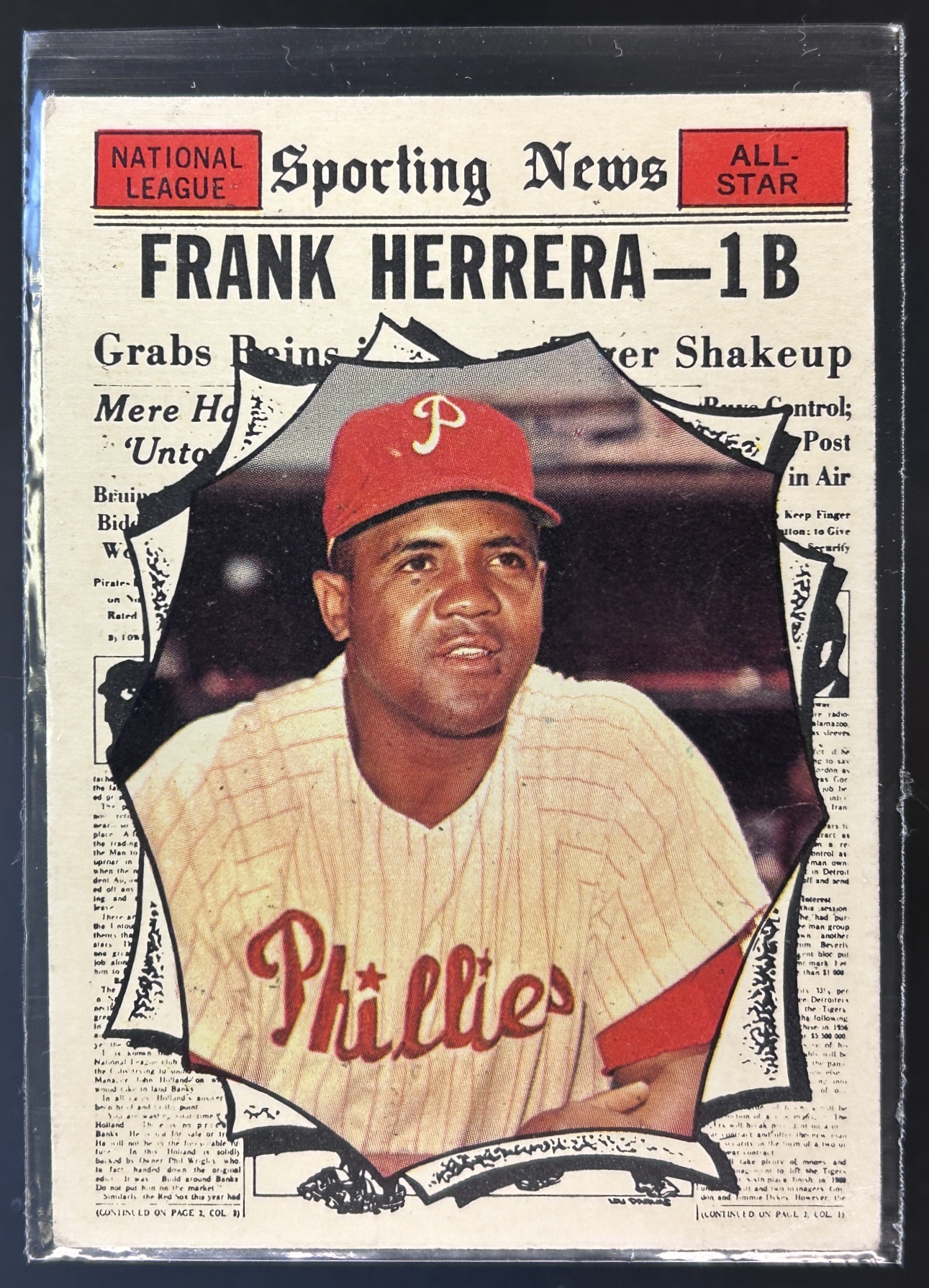 Card image for 1961 TOPPS FRANK HERRERA #569 PHILADELPHIA PHILLIES HIGH # ALL STAR