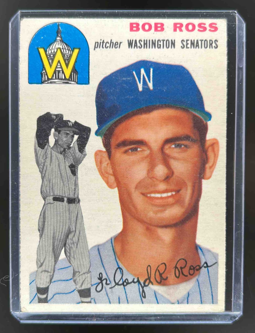 Card image for 1954 TOPPS BOB ROSS #189