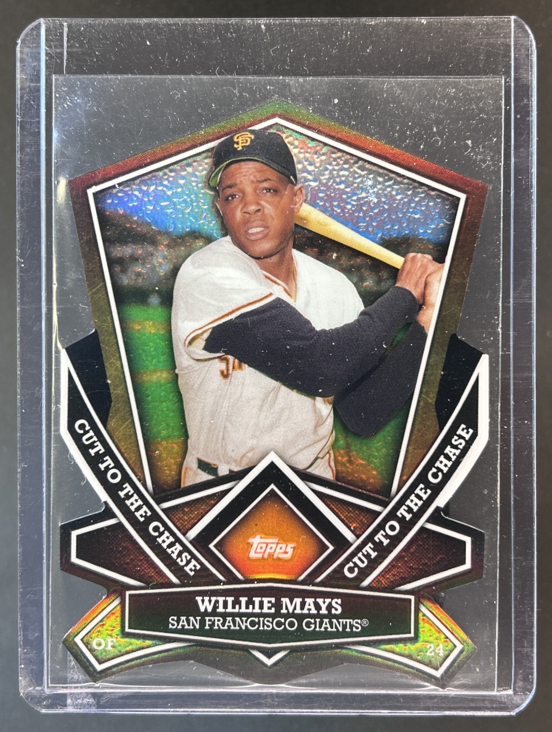 Card image for 2013 TOPPS WILLIE MAYS #CTC-23 CUT TO THE CHASE SAN FRANCISCO GIANTS