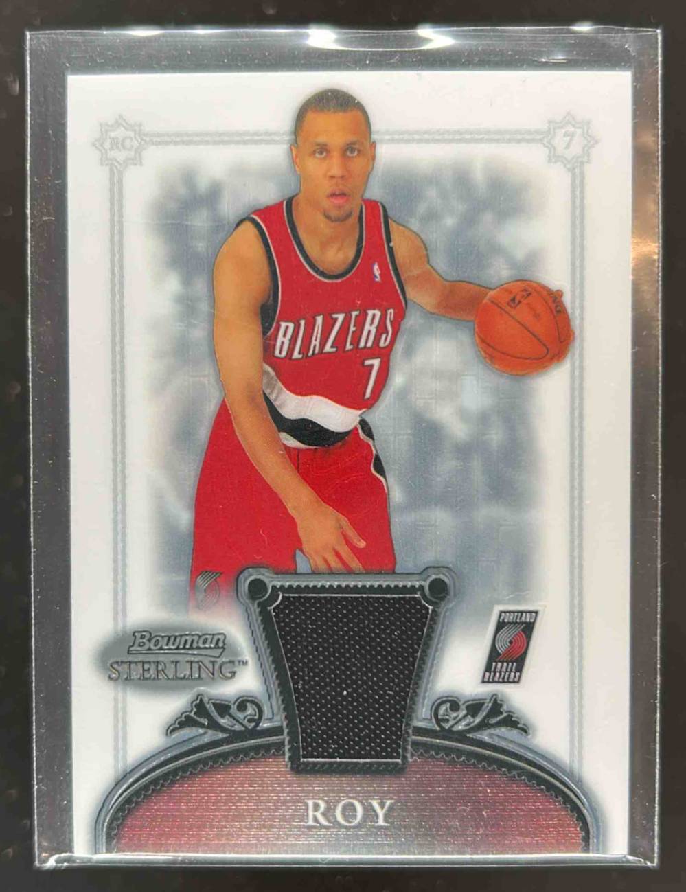 Card image for 2006-07 BOWMAN STERLING BRANDON ROY #68 MEM RC ROOKIE PORTLAND TRAIL BLAZERS