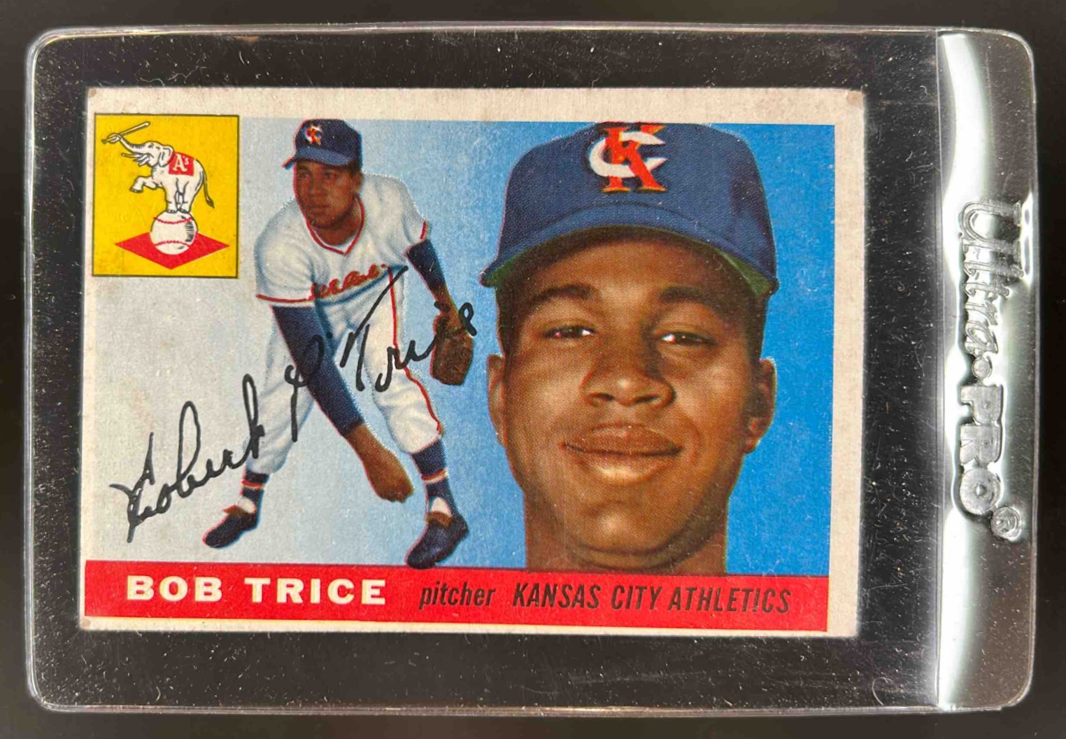 Card image for 1955 TOPPS BOB TRICE #132