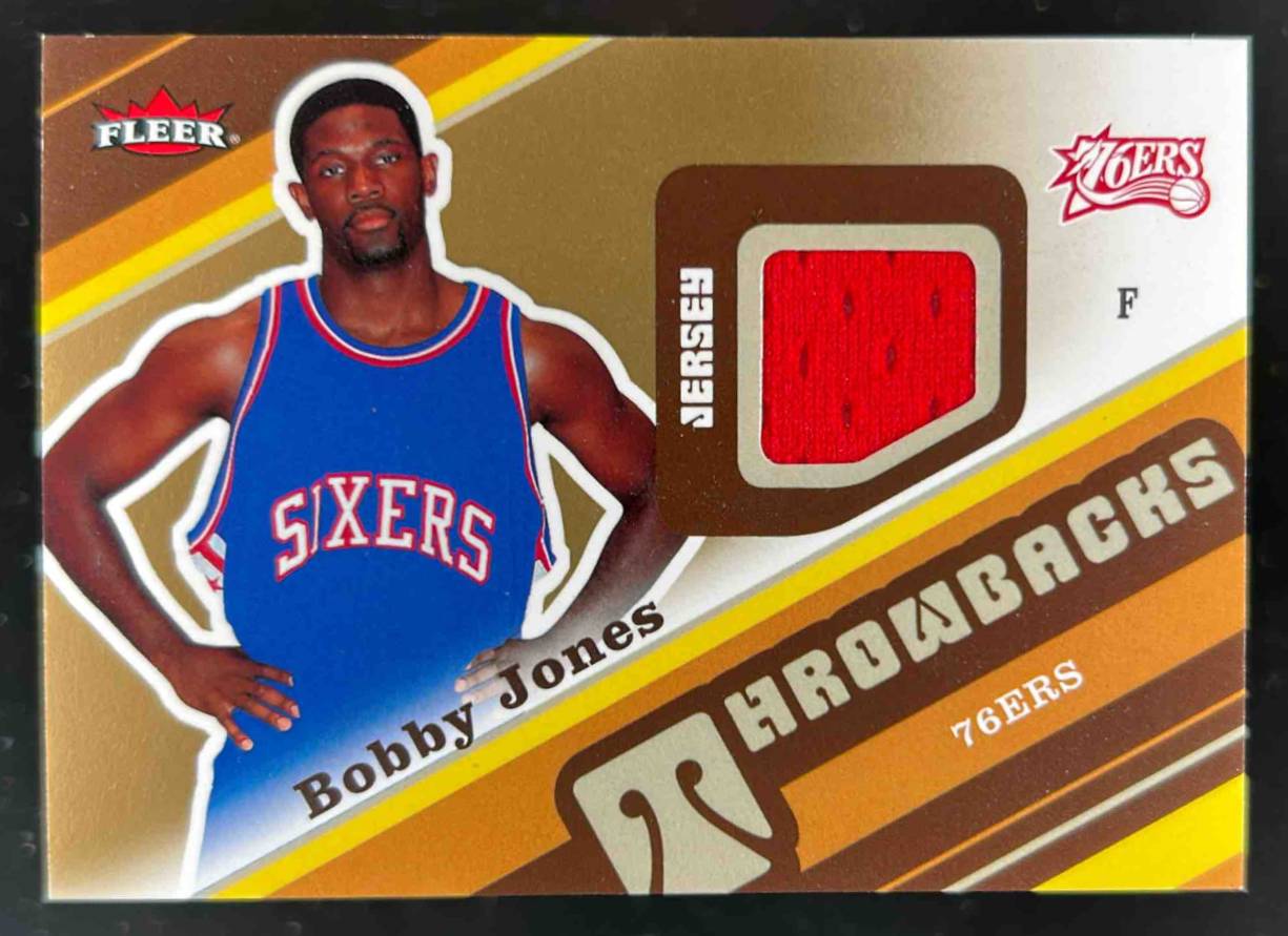 Card image for 2006-07 FLEER BOBBY JONES THROWBACKS #T-BJ RC ROOKIE PHILADELPHIA 76ERS