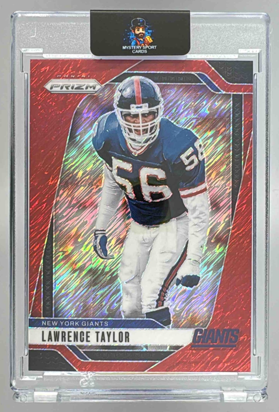 Card image for 2024 Panini Football Prizm Lawrence Taylor Silver #219 New York Giants