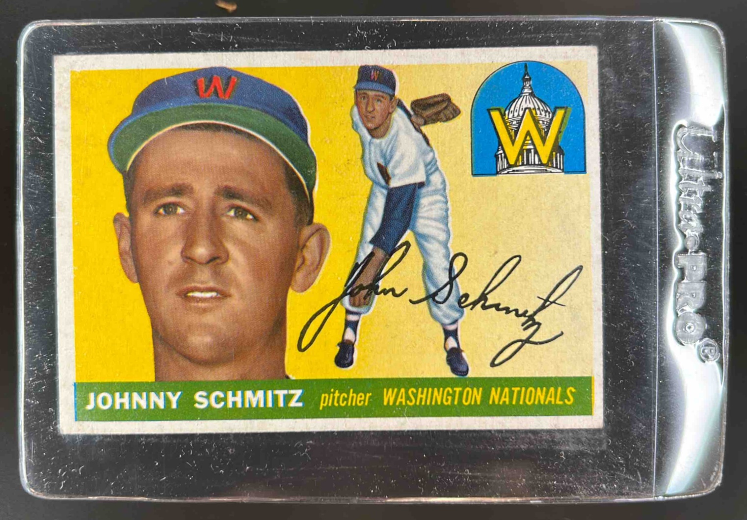 Card image for 1955 TOPPS JOHNNY SCHMITZ #159