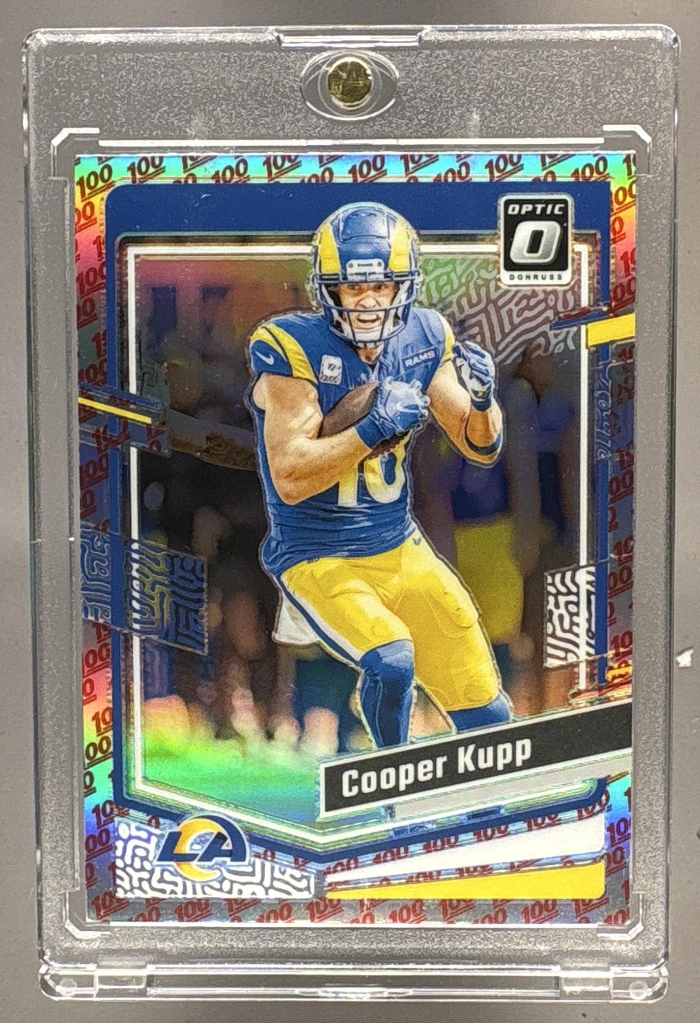 2023 PANINI DONRUSS OPTIC COOPER KUPP #110 HOLO PRIZM RAMS