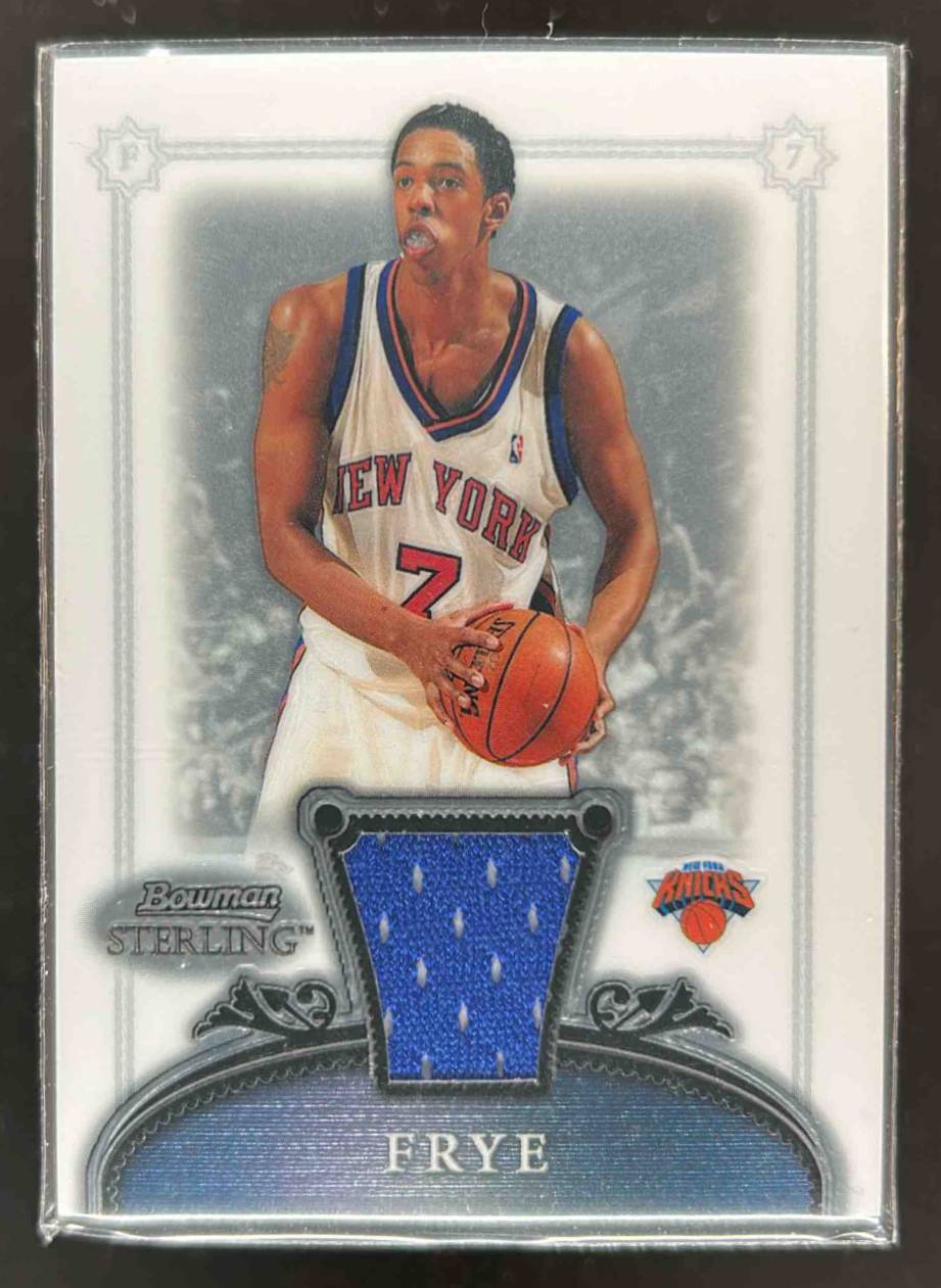 Card image for 2006-07 BOWMAN STERLING CHANNING FRYE #17 MEM NEW YORK KNICKS