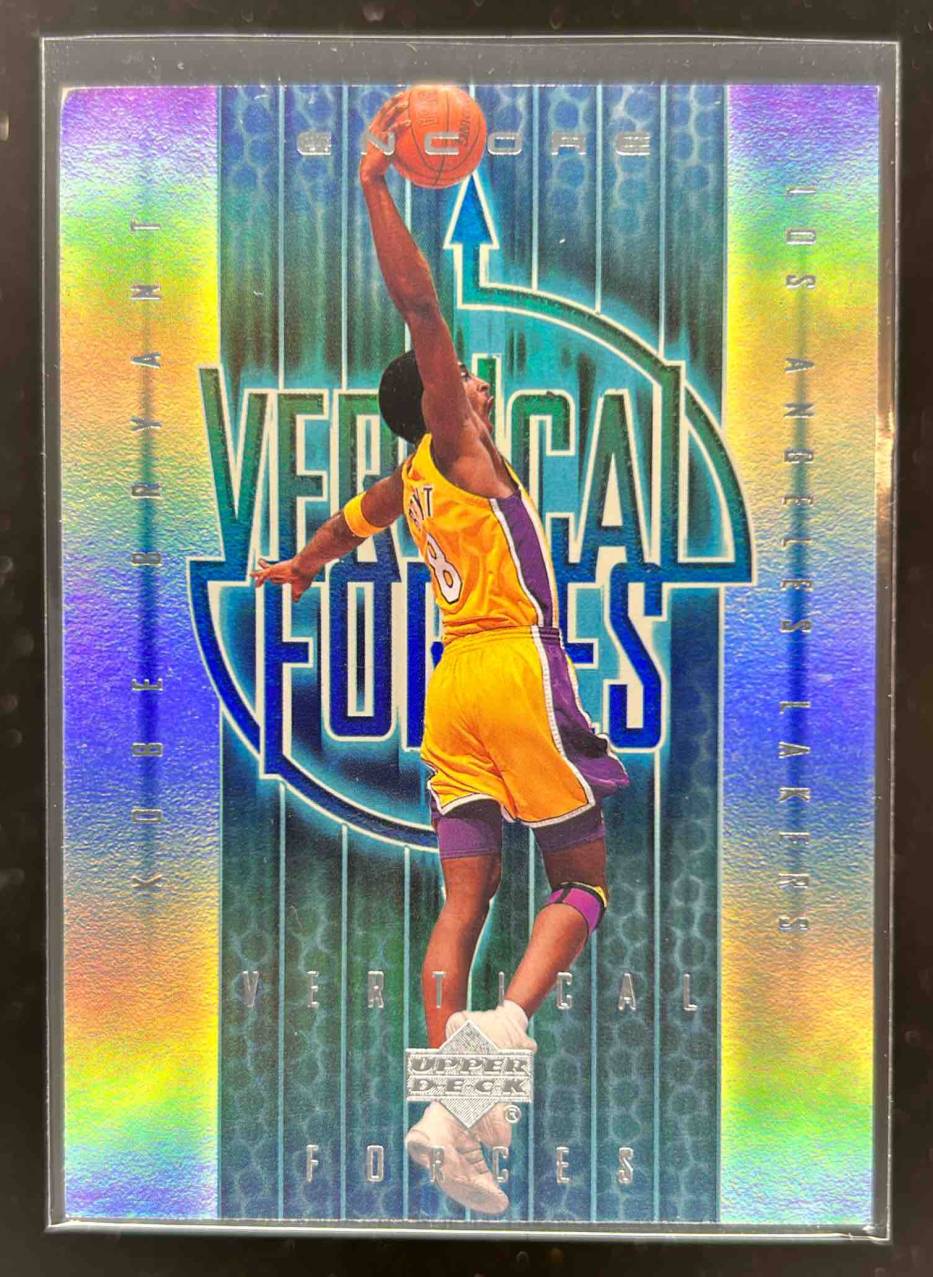 Card image for 2000-01 UPPER DECK ENCORE KOBE BRYANT VERTICAL FORCES #VF1 LOS ANGELES LAKERS