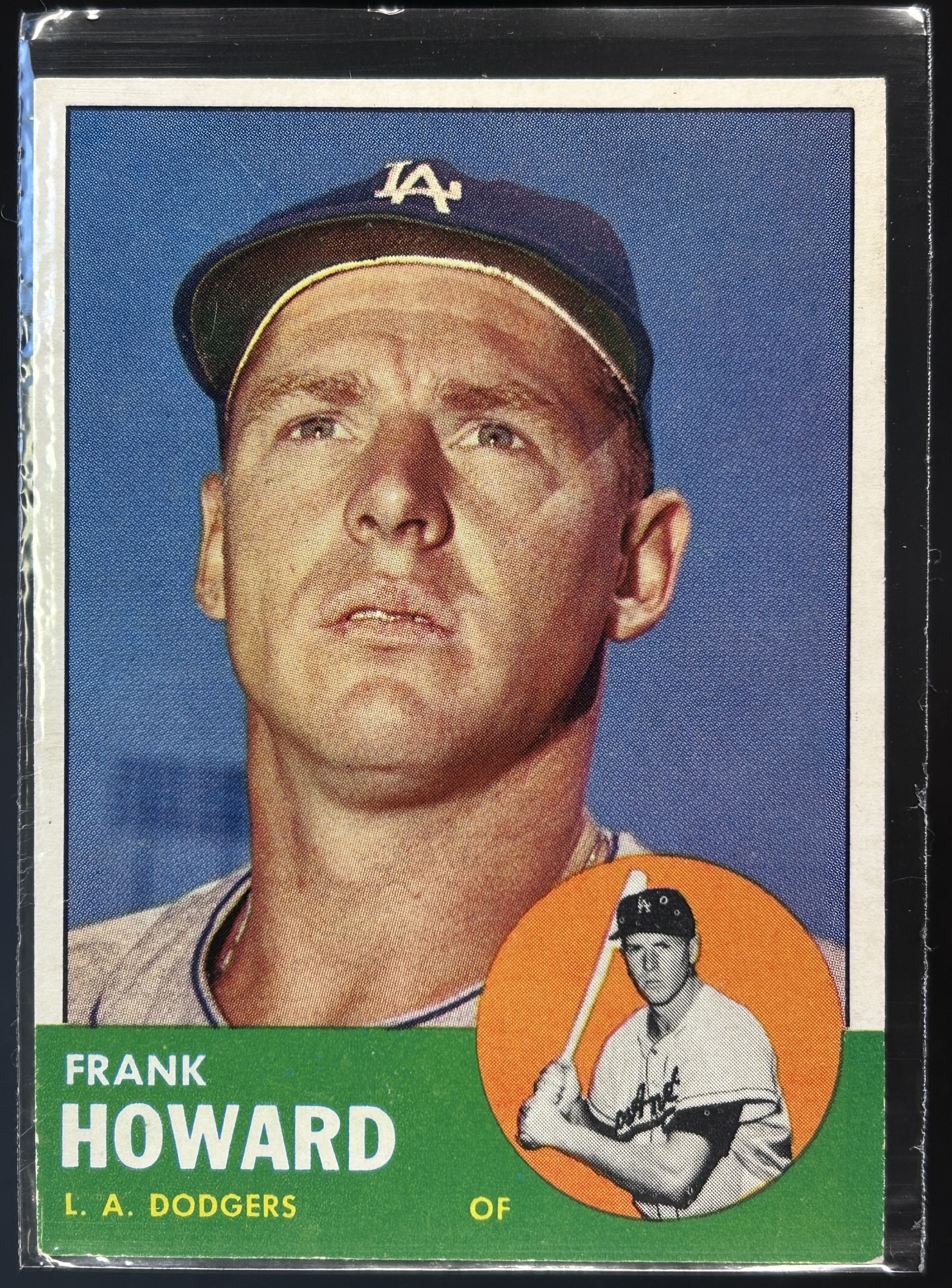 Card image for 1963 TOPPS FRANK HOWARD #123 LOS ANGELES DODGERS