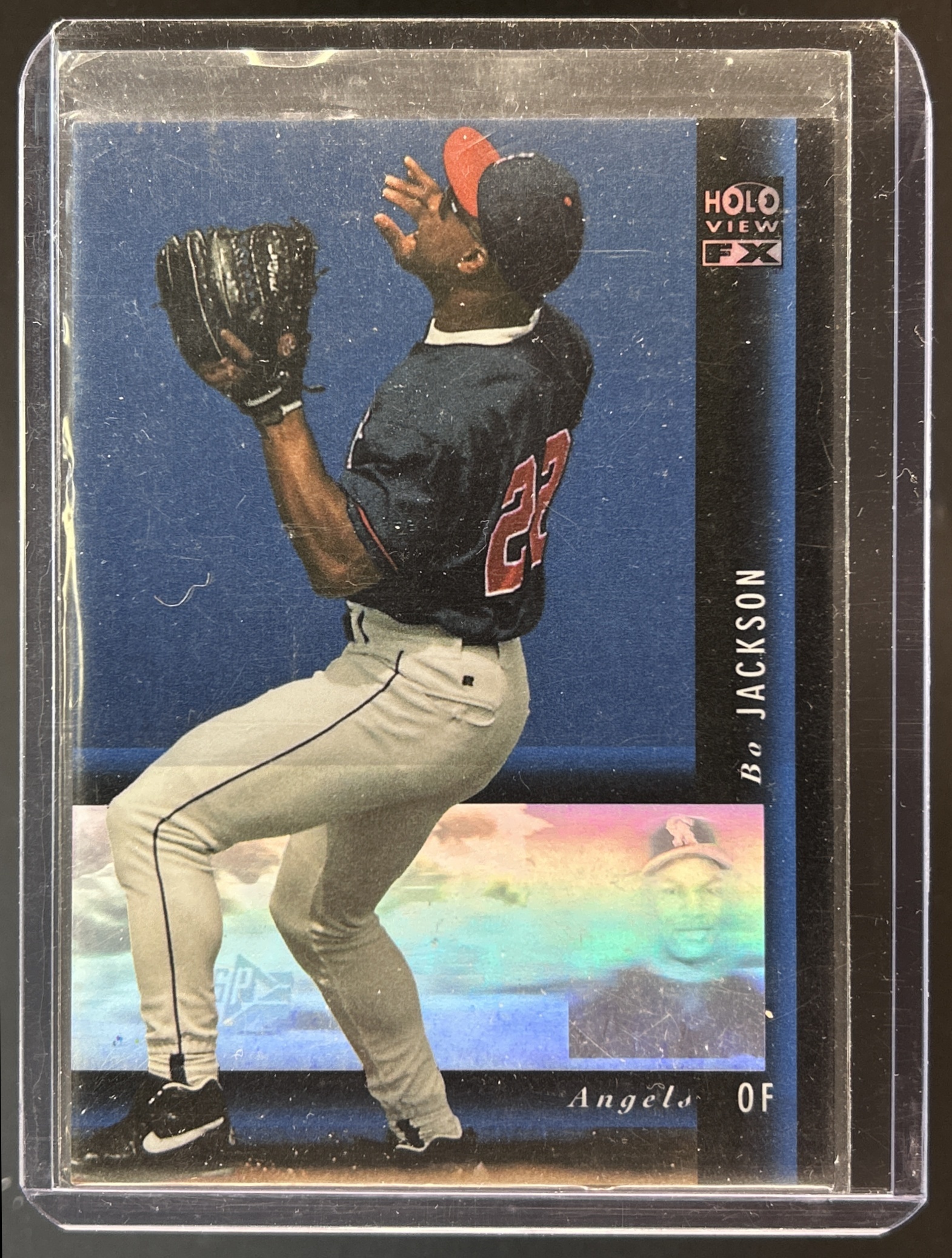 Card image for 1994 SP BO JACKSON #15 HOLOVIEW FX CALIFORNIA ANGELS
