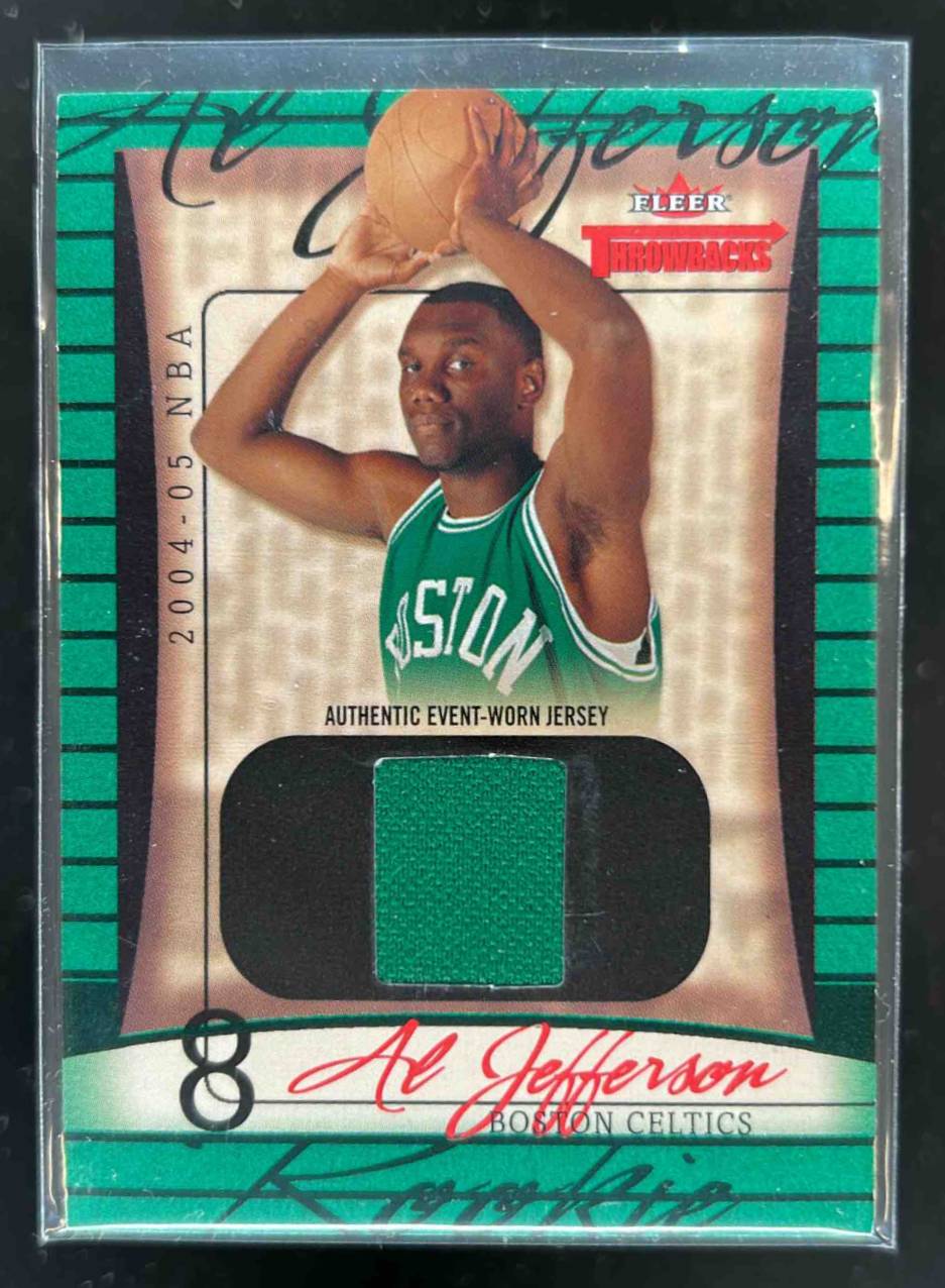 Card image for 2004-05 FLEER THROWBACKS AL JEFFERSON /499 #88 MEM RC ROOKIE BOSTON CELTICS