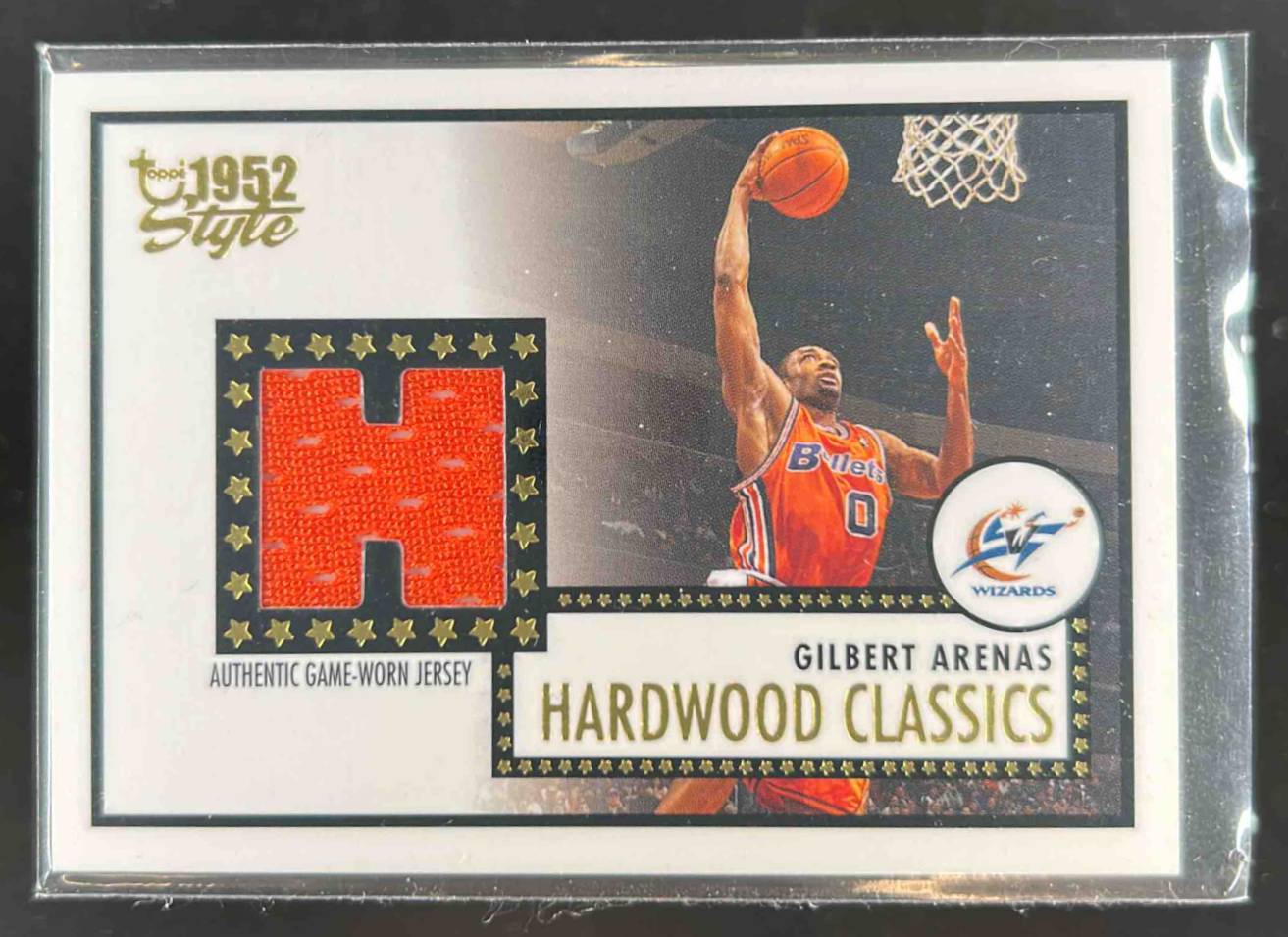 Card image for 2005-06 Topps 1952 Style Gilbert Arenas Hardwood Classics #HCR-GA