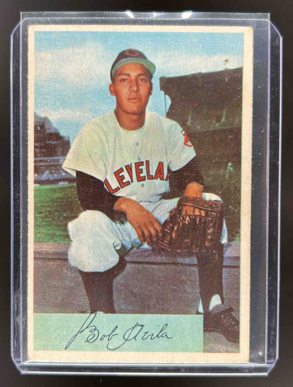 Card image for 1954 BOWMAN BASEBALL BOB AVILA #68