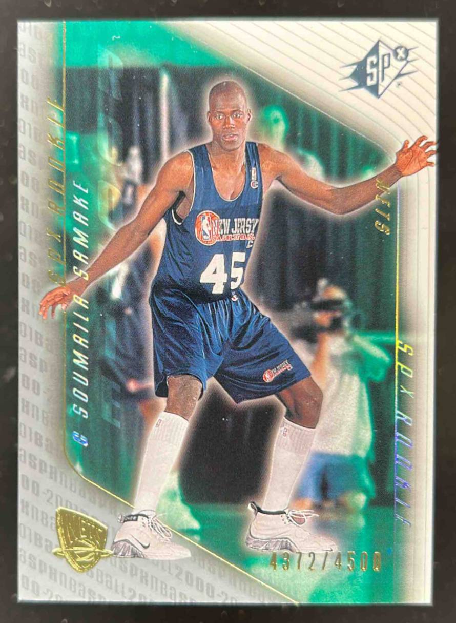 Card image for 2000-01 SPX SOUMAILA SAMAKE /4500 #93 RC ROOKIE