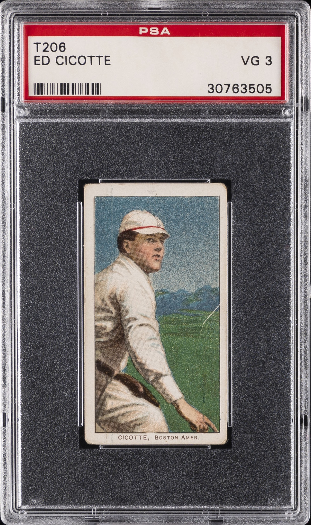 T206 Sweet Caporal Ed Cicotte PSA 3